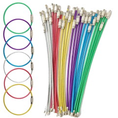 Všechny barevné varianty lanka potaženého PVC