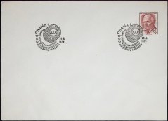 COB24B, Prezident L. Svoboda, příležitostné razítko Celostátní výstava poštovních známek