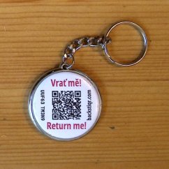 backstiQR klíčenka