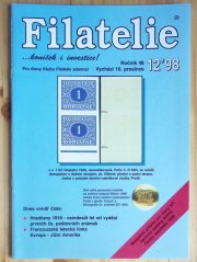Časopis Filatelie, celý rok 1998, všechna čísla
