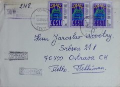 Obálky - Estonsko, 5ks