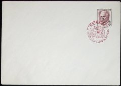 COB24B, Prezident L. Svoboda, příležitostné razítko 25. výročí osvobození