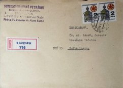 Celistvost, R-dopis, chybotisk R-nálepky Havířov 6