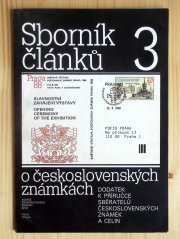 Sborník článků o československých známkách 3