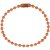 Kuličkový spojovací řetízek,  12 cm, oranžový