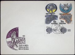 FDC, 1969 Člověk na Měsíci