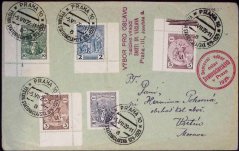 Dopis (Praha 10 - Vsetín), 1929