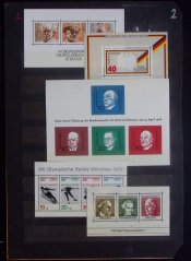 Albový list - aršíky Německo, **