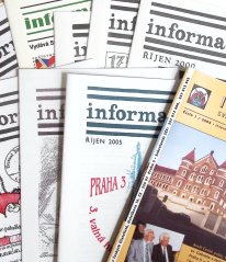 Informace SČF občasník, 20 ks z let 2000-2005