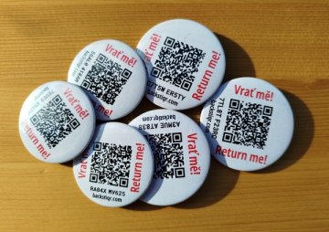 backstiQR - Typ štítku - Nažehlovací štítek