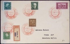 Doporučený dopis (Praha 10 Hrad - Praha 14), 1934