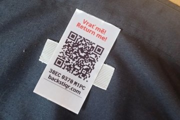 Štítky na textil - Skladem