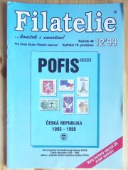 Časopis Filatelie, celý rok 1999, všechna čísla