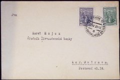 Dopis (Praha 10 - Moravská Ostrava), 1929