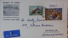 Obálky - Kypr, 4 ks