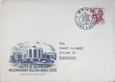 Příležitostná obálka, Mezinárodní veletrh Brno, ČSSR