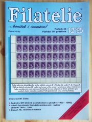 Časopis Filatelie, celý rok 1995, všechna čísla