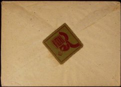 Doporučený dopis (Praha 6 - Kroměříž), 1946