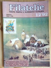 Časopis Filatelie, celý rok 1992, všechna čísla