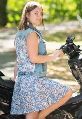 Motorkářská sukně