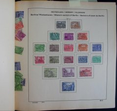 Schaubek - Západní Berlín, Saar, Württemberg, Rhein-Pfalz, Baden